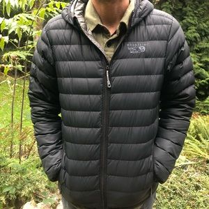 Mountain Hardwear down jacket.